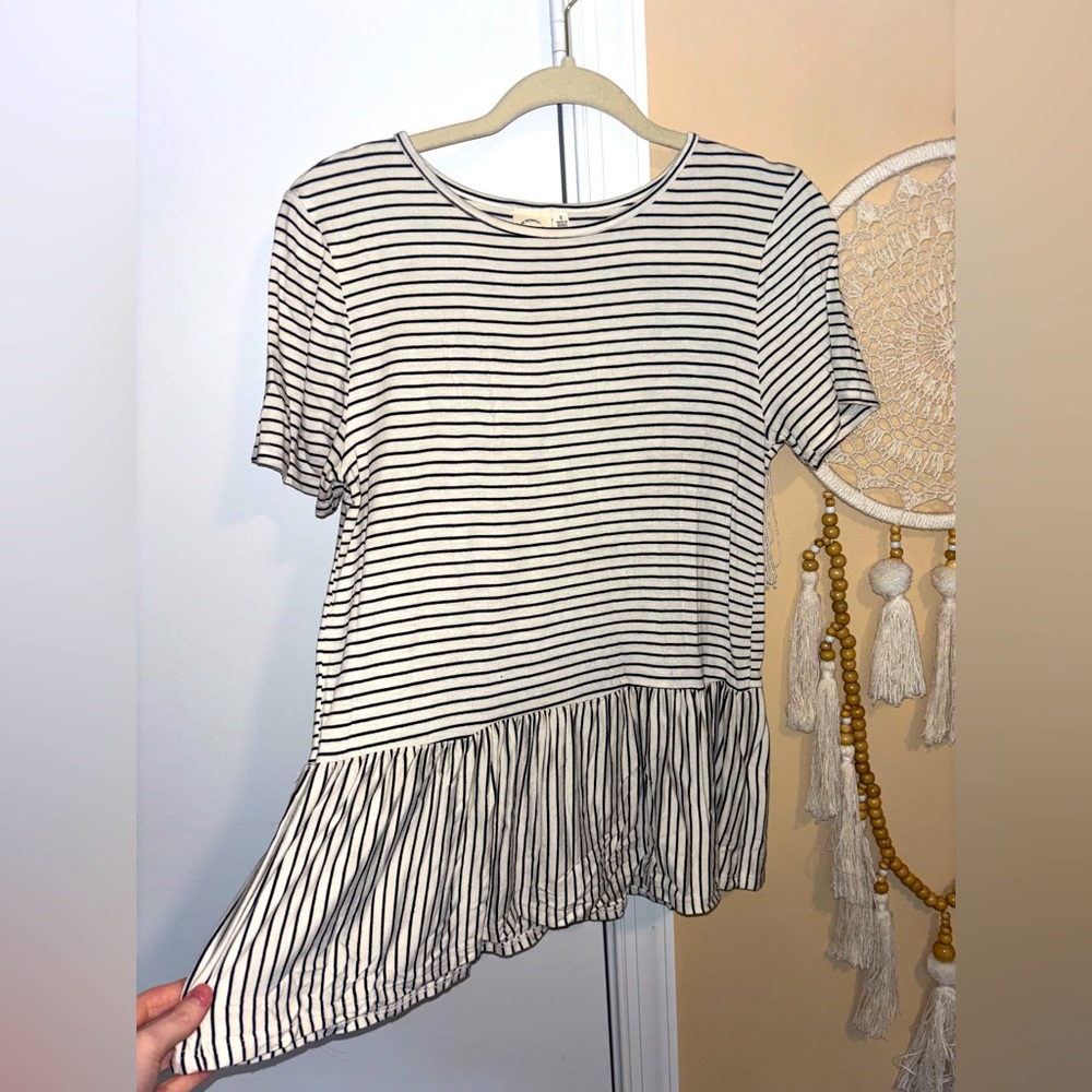 Peplum shirt